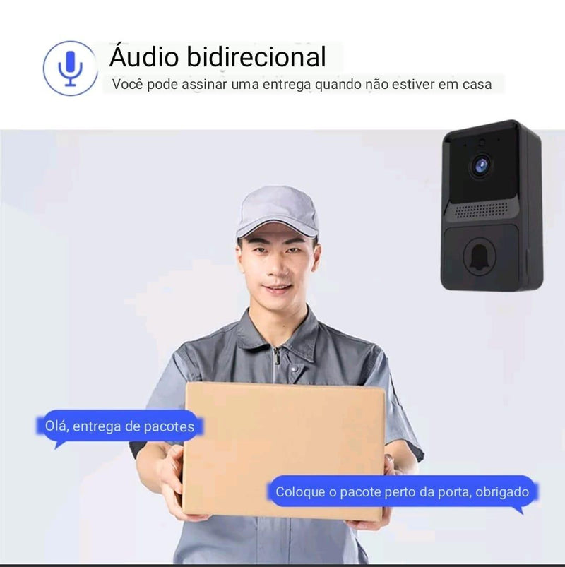 Campainha Wifi com Vídeo - Kelpan